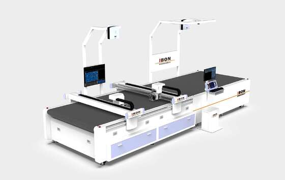 Хорошая цена Двухголовочная машина для резки кожи IB1660 | Автоматический станок ЧПУ для резки натуральной кожи онлайн